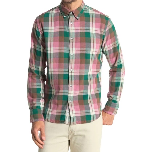 rag & bone Other - NEW rag & bone Slim Fit 2 Tomlin Plaid Long Sleeve Button-Down Oxford Shirt